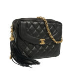 シャネル　ラムスキン　フリンジ　ショルダー