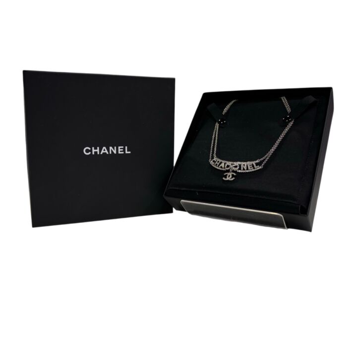 50,000円シャネル ロゴ ストーンチョーカー