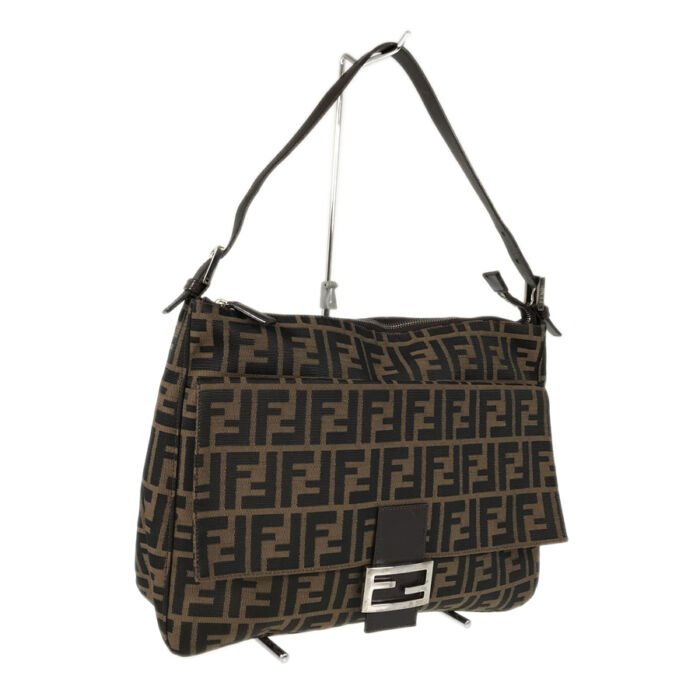 フェンディ ズッカ柄 ショルダーバッグ　6万