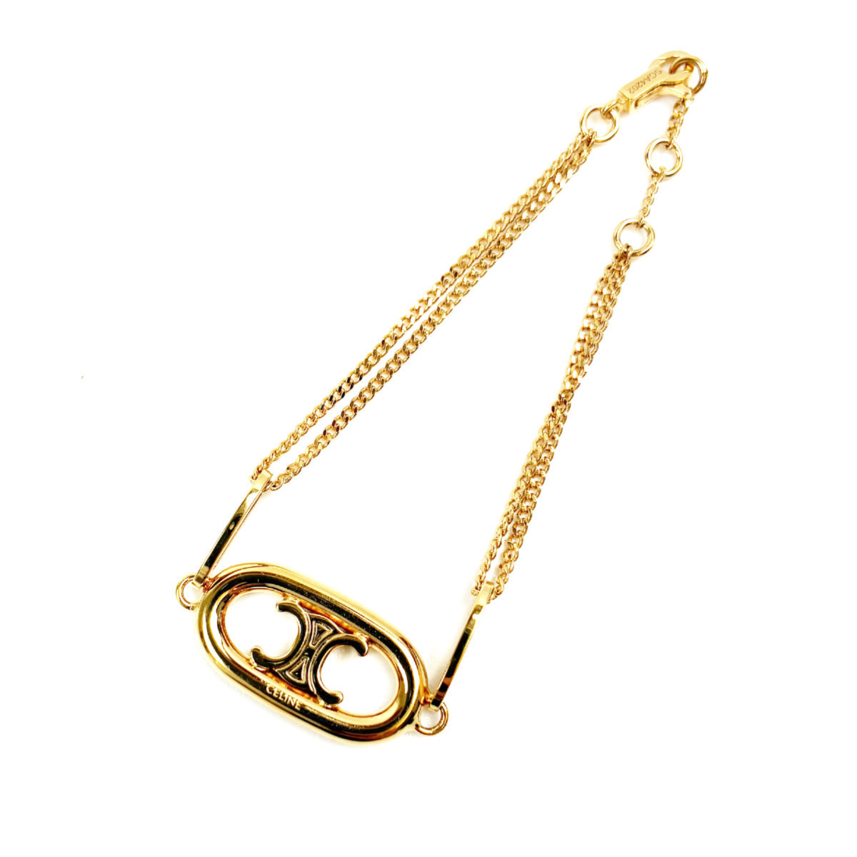 セリーヌ/ブレスレット/トリオンフ マカダム/SCA4202/約5.9g