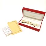 未使用保管品 カルティエ リムレス 眼鏡 度無しレンズ