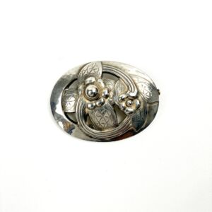 Georg Gensen/ジョージ・ジェンセン オーバルフローラル/ヴィンテージ