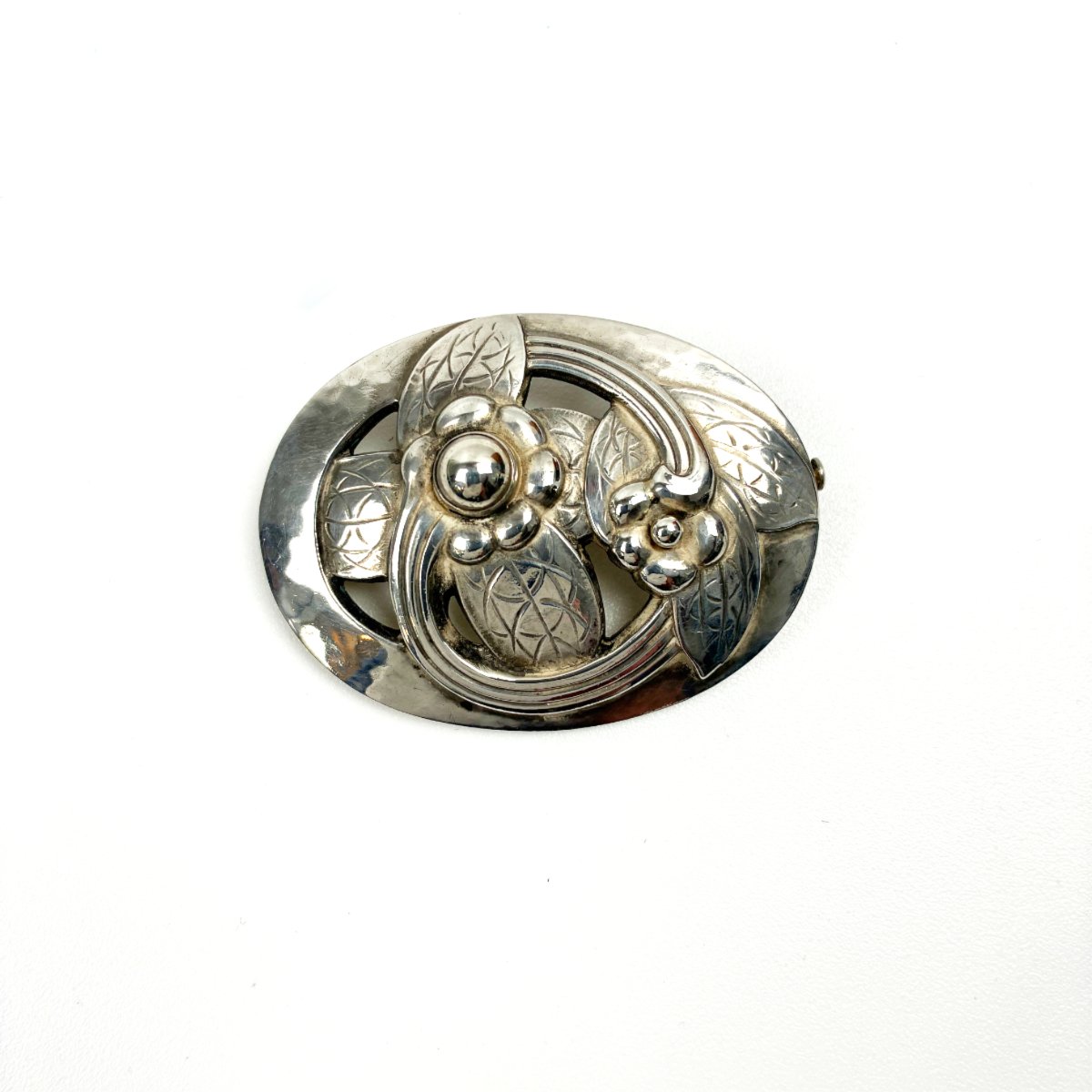 Georg Gensen/ジョージ・ジェンセン オーバルフローラル/ヴィンテージ