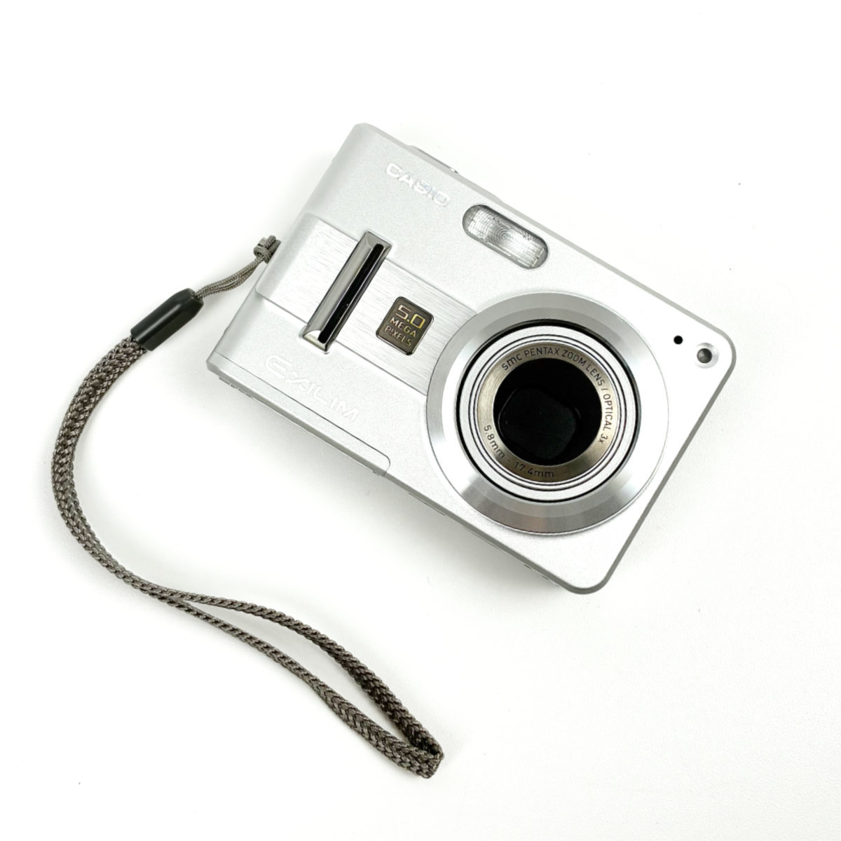 CASIO EXILIM EX-Z57 液晶デジタルカメラ　シルバー　カシオ カシオ/EXILIM-EX-Z57/コンパクトデジタルカメラ/シルバーカラー