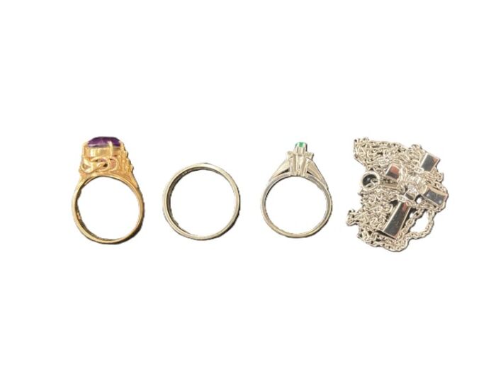 K18 7.9g K14WG 26g Pt900Pt850 14.8g