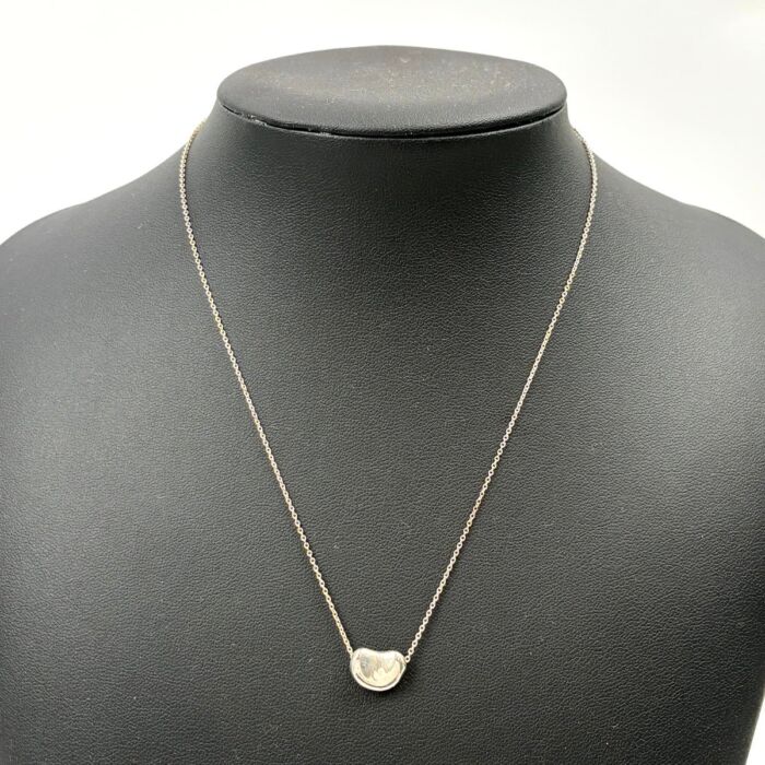 TIFFANY ティファニー ビーンズ ネックレス SV925 1cm Aランク TIFFANY ティファニー ビーンズ ネックレス SV925 7.9g 1cm Aランク 約