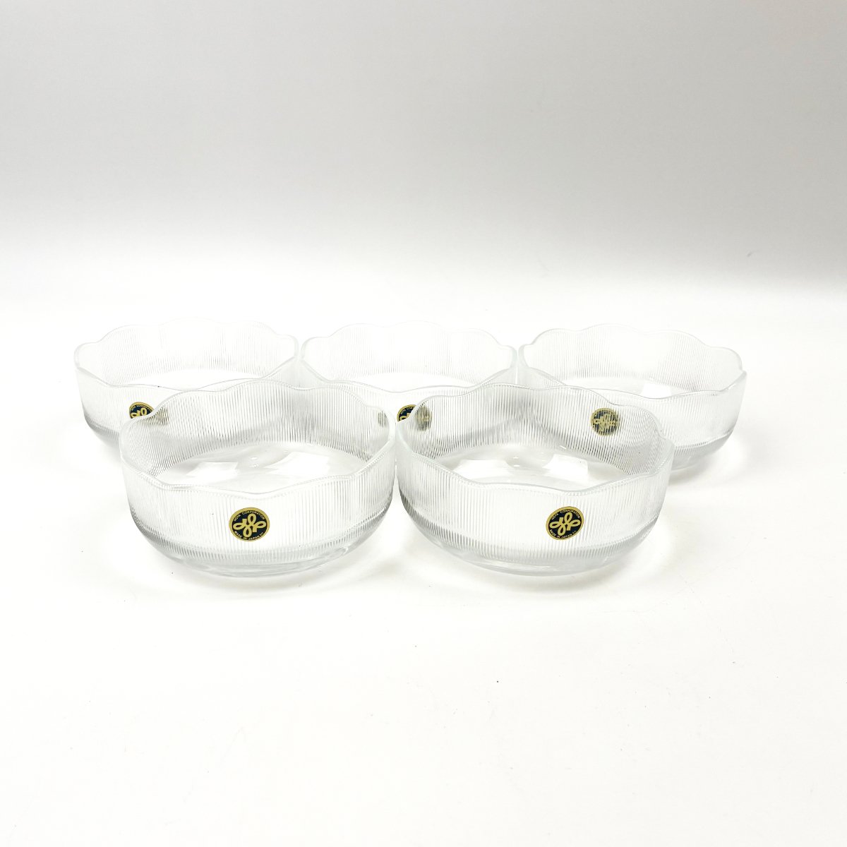 ホヤクリスタル/ミスティーレイン/ガラスボウル/5個セット/食器 ガラス