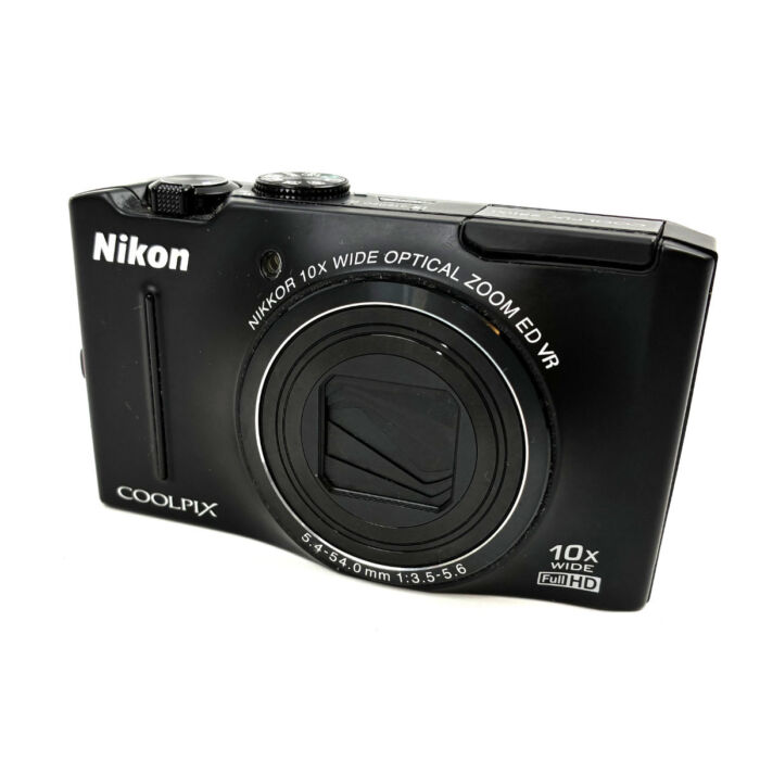 Nikon COOLPIX S8100 ブラック ニコン/クールピクス S8100/コンパクトデジタルカメラ/ブラックボディ