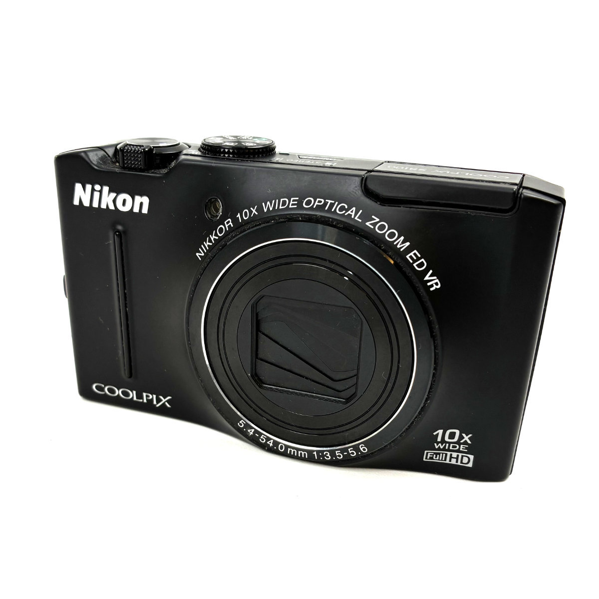 ニコン/クールピクス S8100/コンパクトデジタルカメラ/ブラックボディ