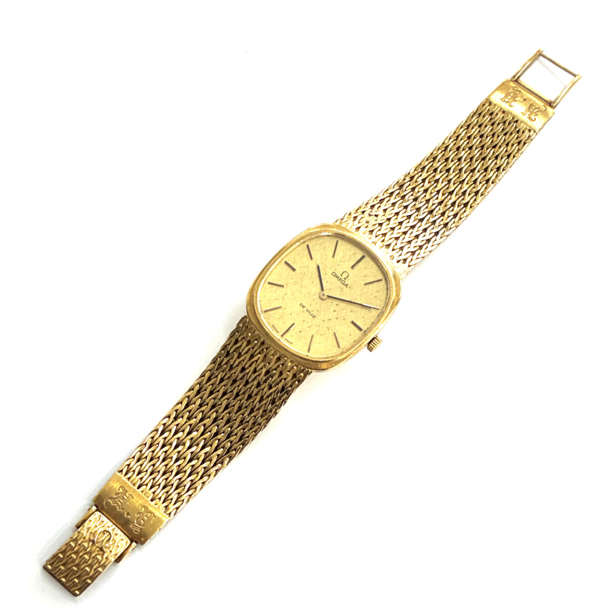 オメガ/デヴィル/金無垢 腕時計/Cal.620/手巻き/稼働品/ゴールド