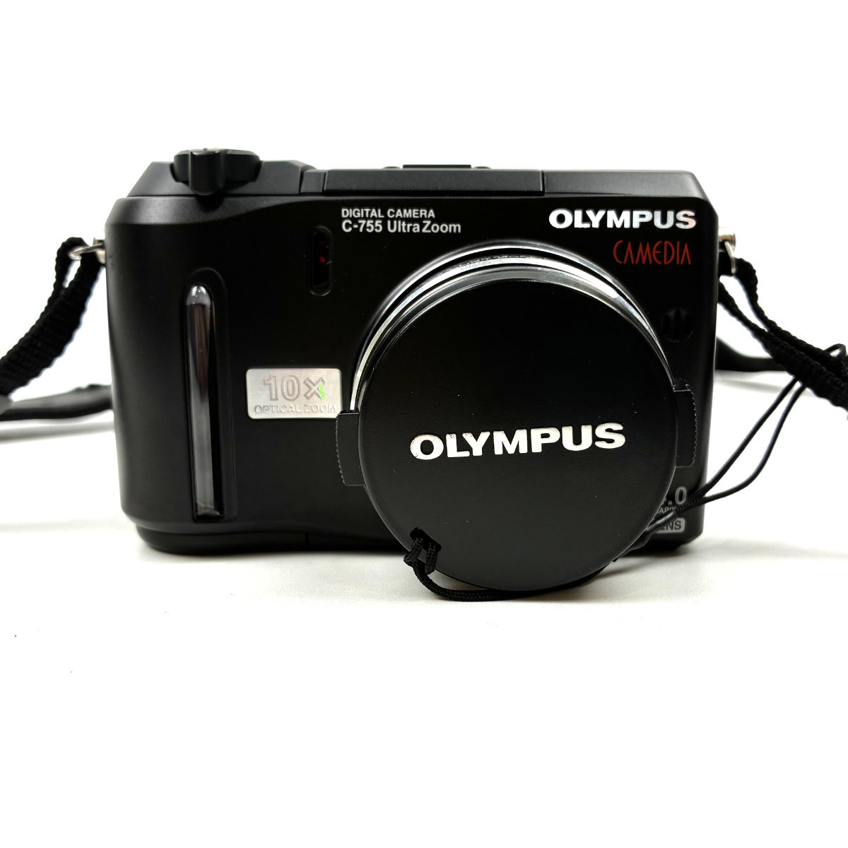 オリンパス/C-755 CAMEDIA/デジタルカメラ/ブラックボディ/カメディア