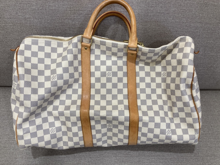 ルイヴィトン ダミエ アズール キーポル50 N41430ボストンバッグ LOUIS VUITTON ダミエ ボストンバッグ キーポル 50 ルイヴィトン