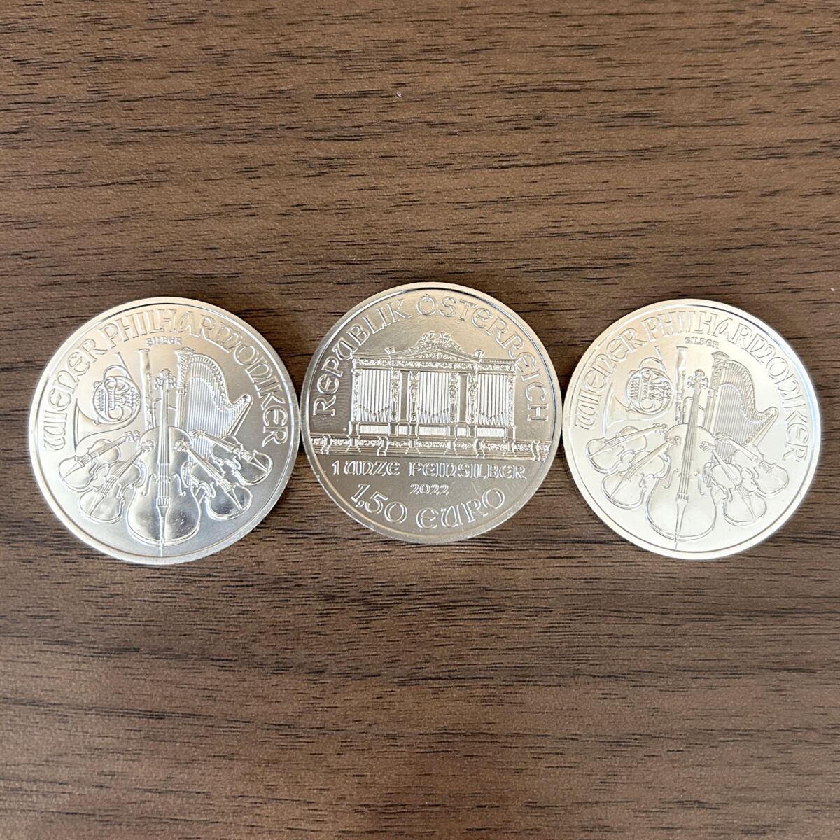 オーストリア ウィーン・フィルムハーモニー 1オンス 銀貨 – キングラム
