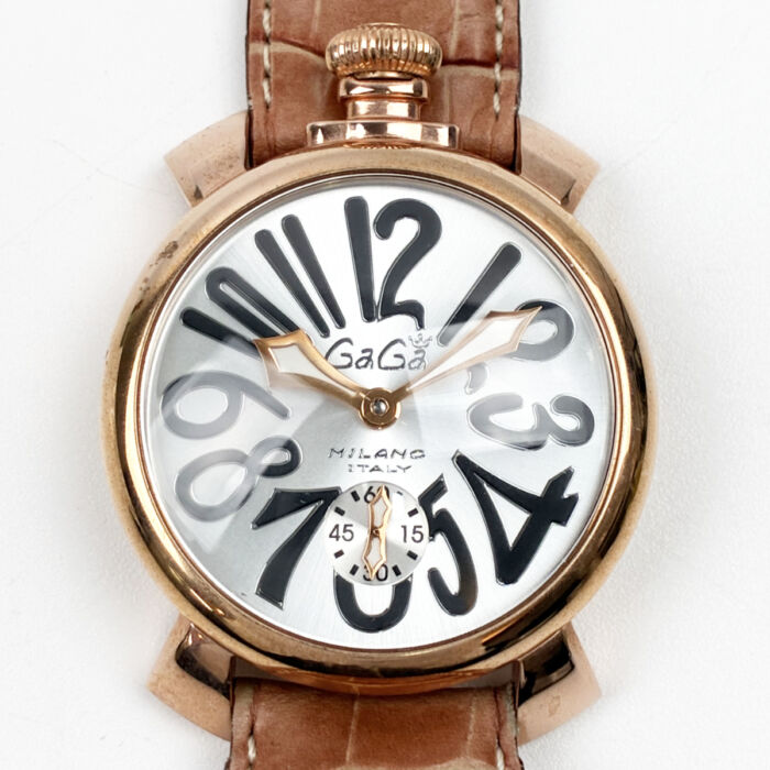 ガガミラノ マヌアーレ メンズ 手巻き腕時計
