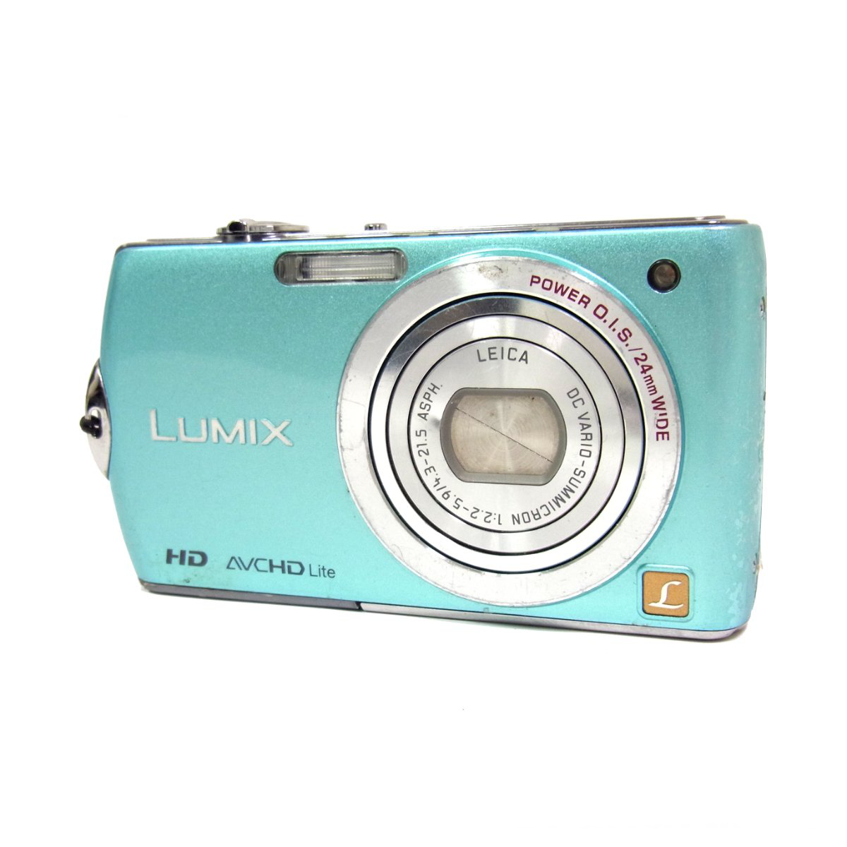 パナソニック LUMIX デジタルカメラ DMC-FX70 ブルー系 不動品 付属品