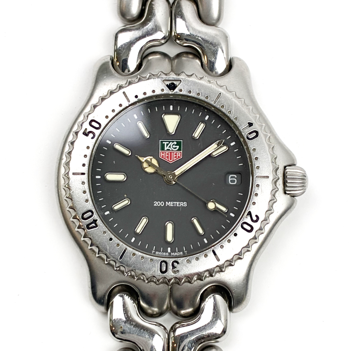 TAG Heuer/タグホイヤー セルシリーズ/メンズ腕時計/ブレスレット破損