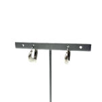 Pt900 フープピアス 7087