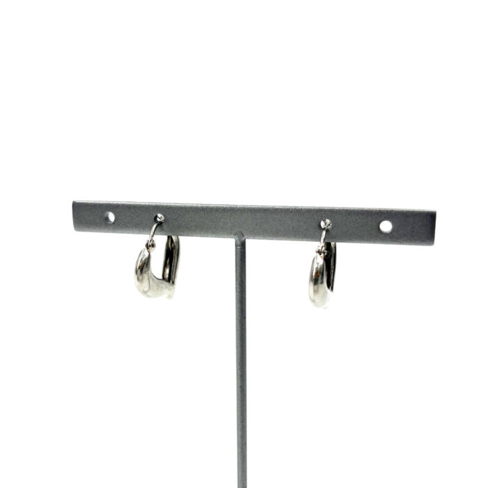 Pt900 フープピアス 7087