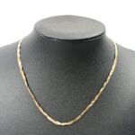 K18 スリーカラーネックレス