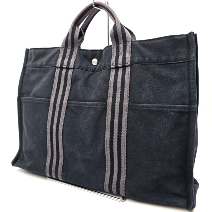 エルメス フールトゥ MM キャンバス トートバッグ