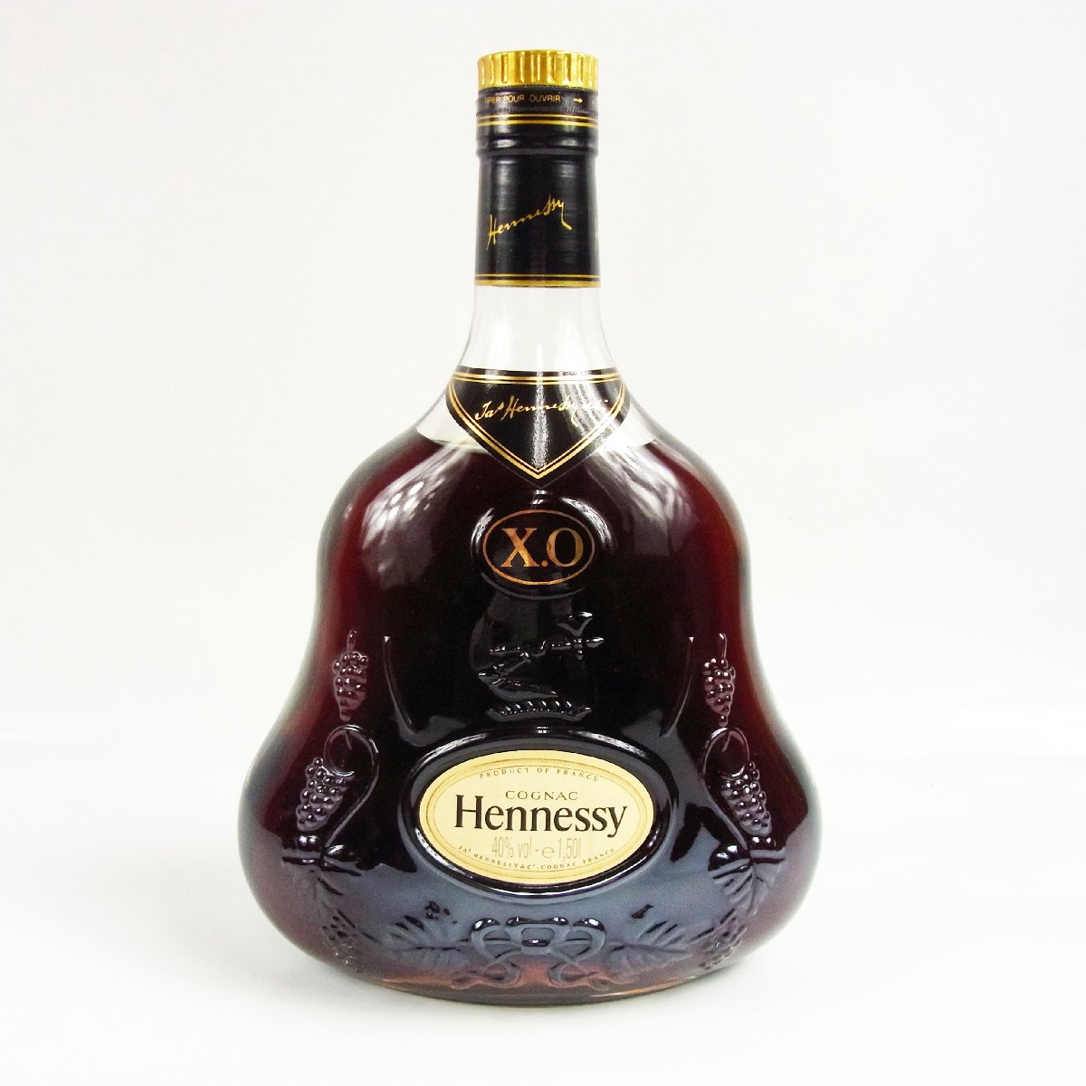 ジャズ ヘネシー XO ブランデー 金キャップ クリアボトル 40% 1500ml