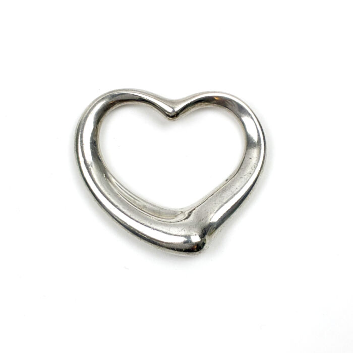 TIFFANY&Co. ティファニー SV925 オープンハート ラージ ネックレストップ