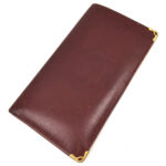 カルティエ 札入れ ボルドー 6540