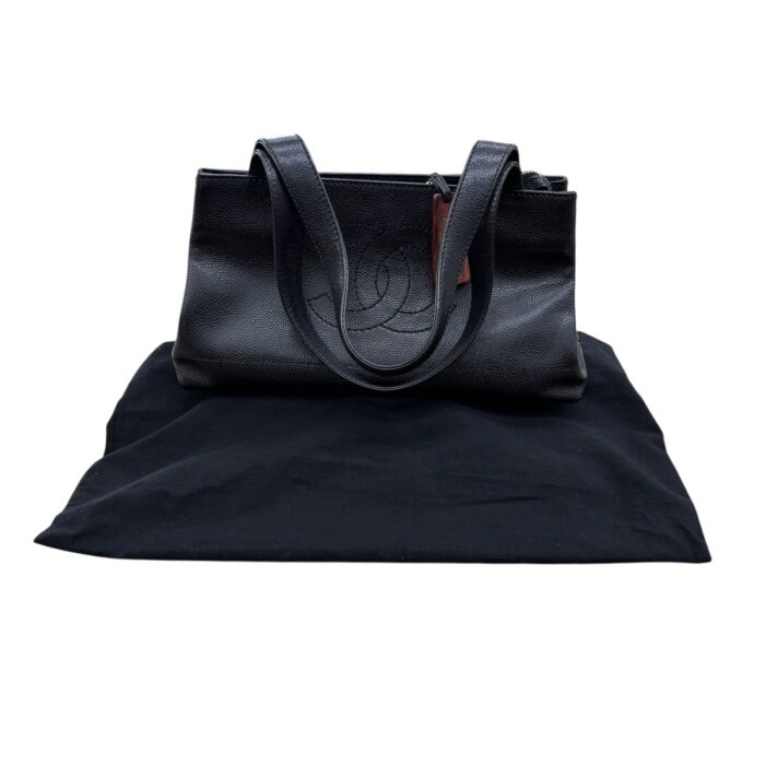 シャネル　キャビアスキン　ハンドバッグ　120,000円