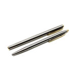 モンブラン ノブレス 万年筆 ペン先585・ボールペンセット 文具 筆記用具 シルバーカラー EF MONTBLANC