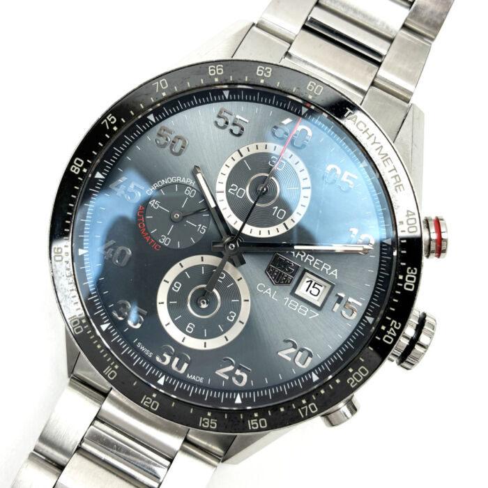 タグホイヤー カレラ クロノグラフ メンズ 腕時計 CAR2A11-0 CAL.1887 ステンレス 自動巻き TAG HEUER 買180000