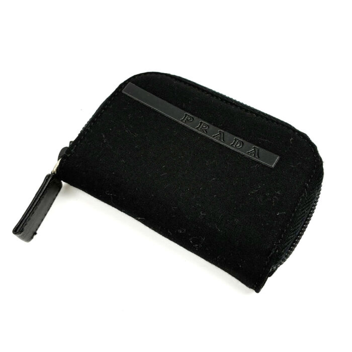 プラダ ラウンドファスナー 6連キーケース ブラック系 RN.98339-CA.34767 鍵入れ M682 小物 男女兼用 PRADA 買2500