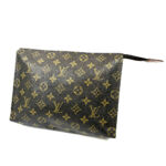 LV ルイヴィトン モノグラム ポッシュトワレット26 M47542 ブラウン系 ポシェット ポーチ ヴィンテージ LOUIS VUITTON 買6000