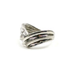 Pt900 デザインリング 買85000