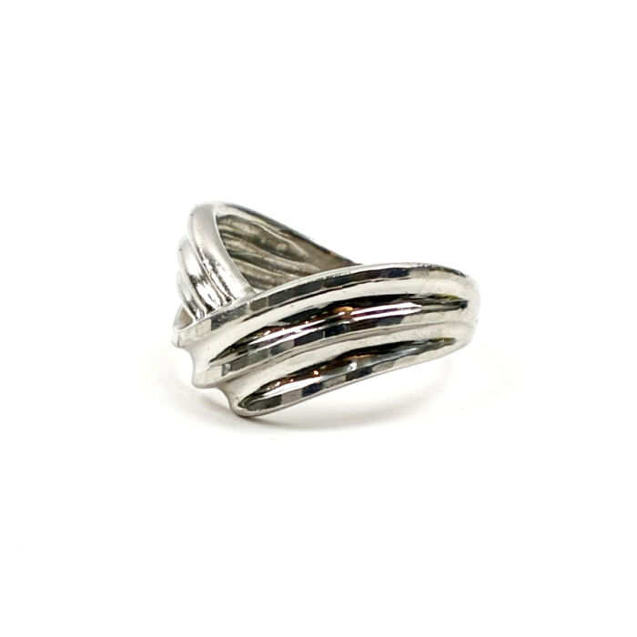 Pt900 デザインリング 買85000