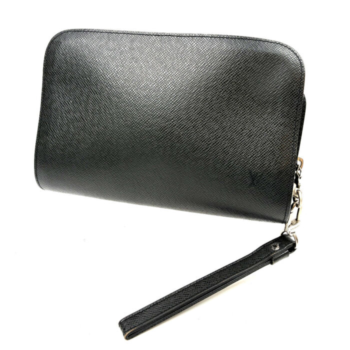 LV ルイヴィトン タイガ バイカル M30182 VI1000 セカンドバッグ クラッチ メンズ ブラック系 カバン LOUIS VUITTON 買5000