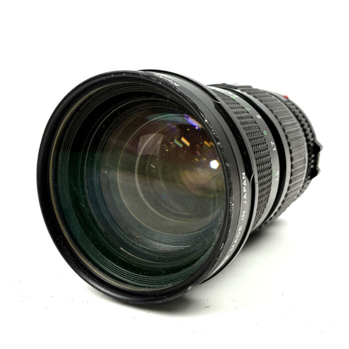 キャノン 望遠レンズ CANON ZOOM LENS FD 35‐105mm 13.5 カメラパーツ ブラック系 動作未確認 ジャンク Canon