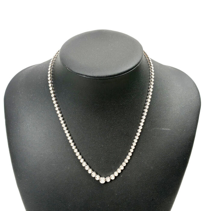 Pt850 ネックレス D2.00ct プラチナ レディース アクセサリー 首飾り 買324000