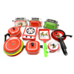 ブリキ製 おままごとセット 調理器具 トースター お皿 おもちゃ 玩具 昭和レトロ ヴィンテージ アンティーク 買500