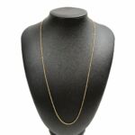 K18/ロープチェーン/ロングネックレス/イエローゴールド/レディース/アクセサリー