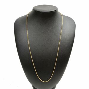 K18/ロープチェーン/ロングネックレス/イエローゴールド/レディース/アクセサリー