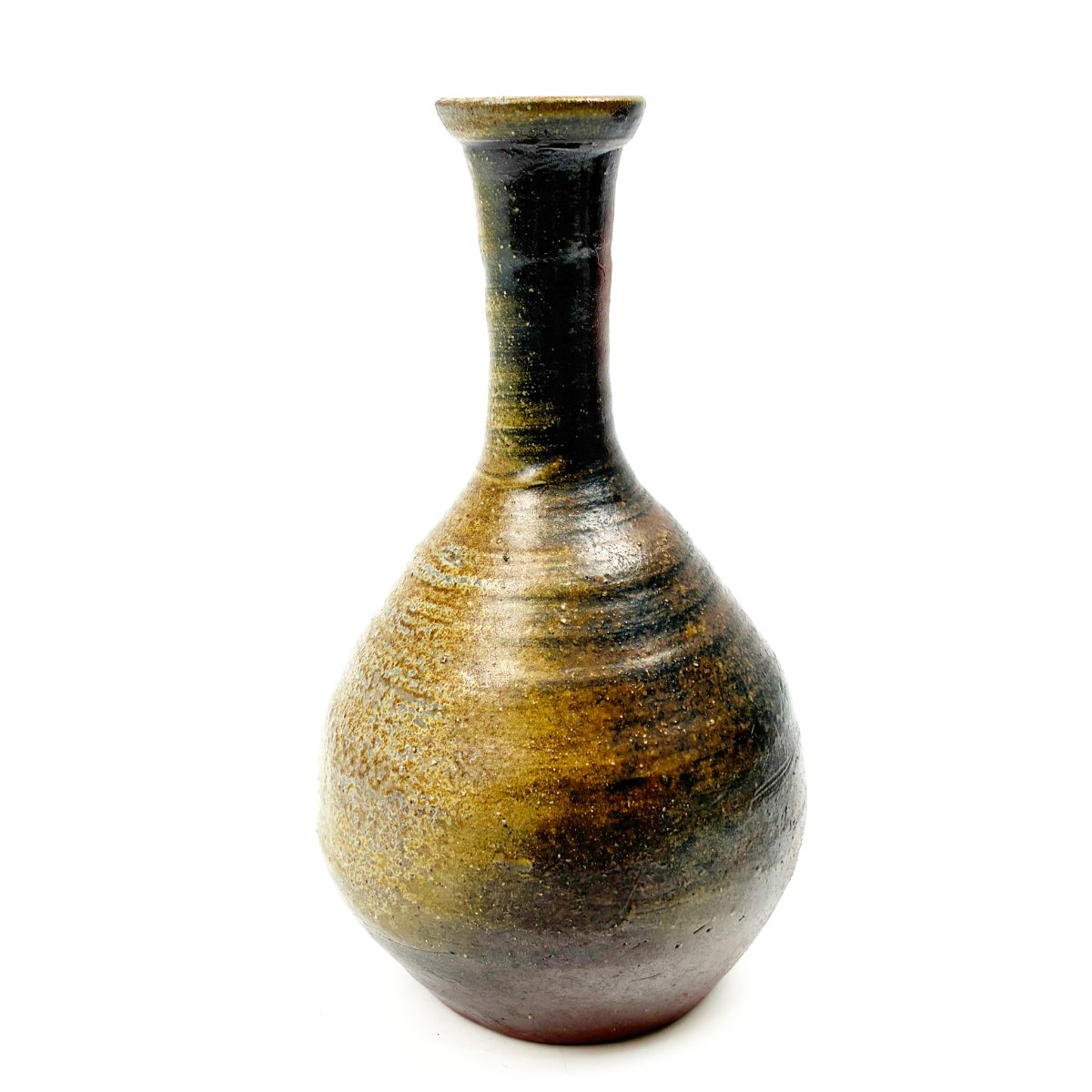 備前焼/花瓶/森 神仙作/花入 花器 花生/陶器 工芸品/インテリア/伊部焼