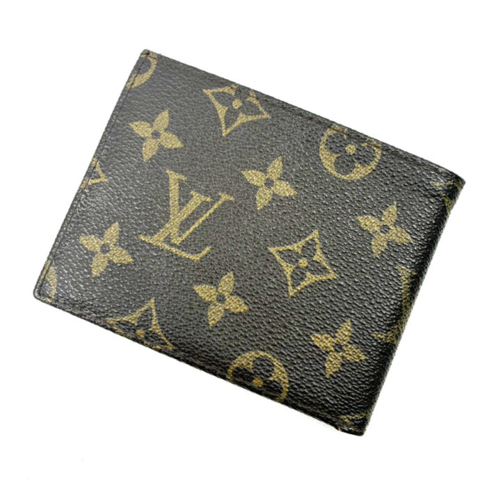 LV ルイヴィトン モノグラム ミュルティプル M60895 折りたたみ財布 レディース コンパクトウォレット LOUIS VUITTON 買2000