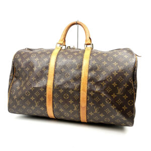 LV ルイヴィトン モノグラム キーポル50 M41426 MB0911 ボストンバッグ レディース 旅行鞄 ヴィンテージ LOUIS VUITTON 買25000