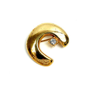 クリスチャンディオール ブローチ 約4.1g ゴールドカラー レディース アクセサリー 胸飾り CD Christian Dior