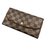 LV ルイヴィトン ダミエ ポルトフォイユエミリー N63019 CA4135 長財布 レディース ウォレット ジャンク LOUIS VUITTON 買3000
