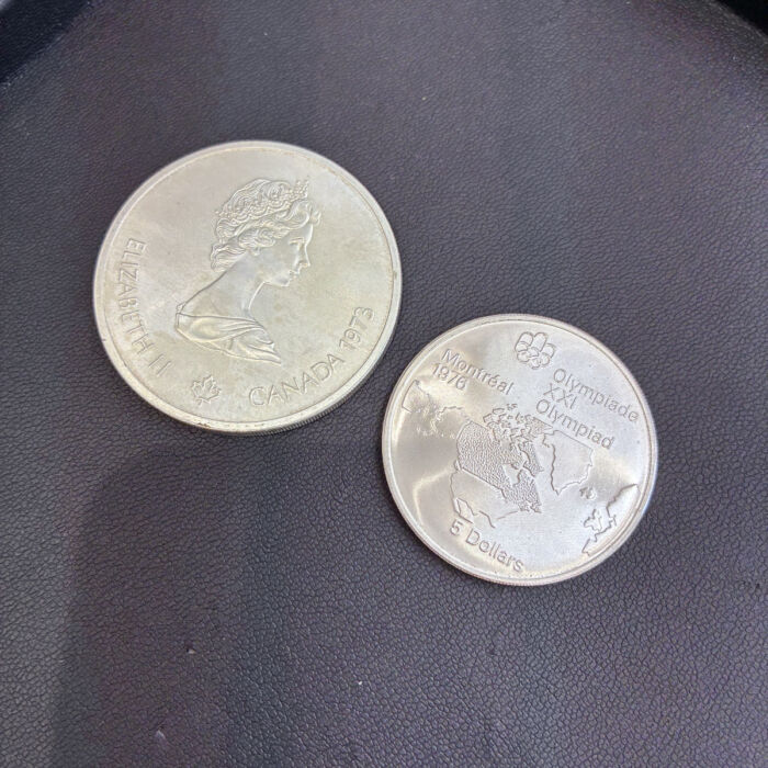 モントリオールオリンピック 銀貨 買20000