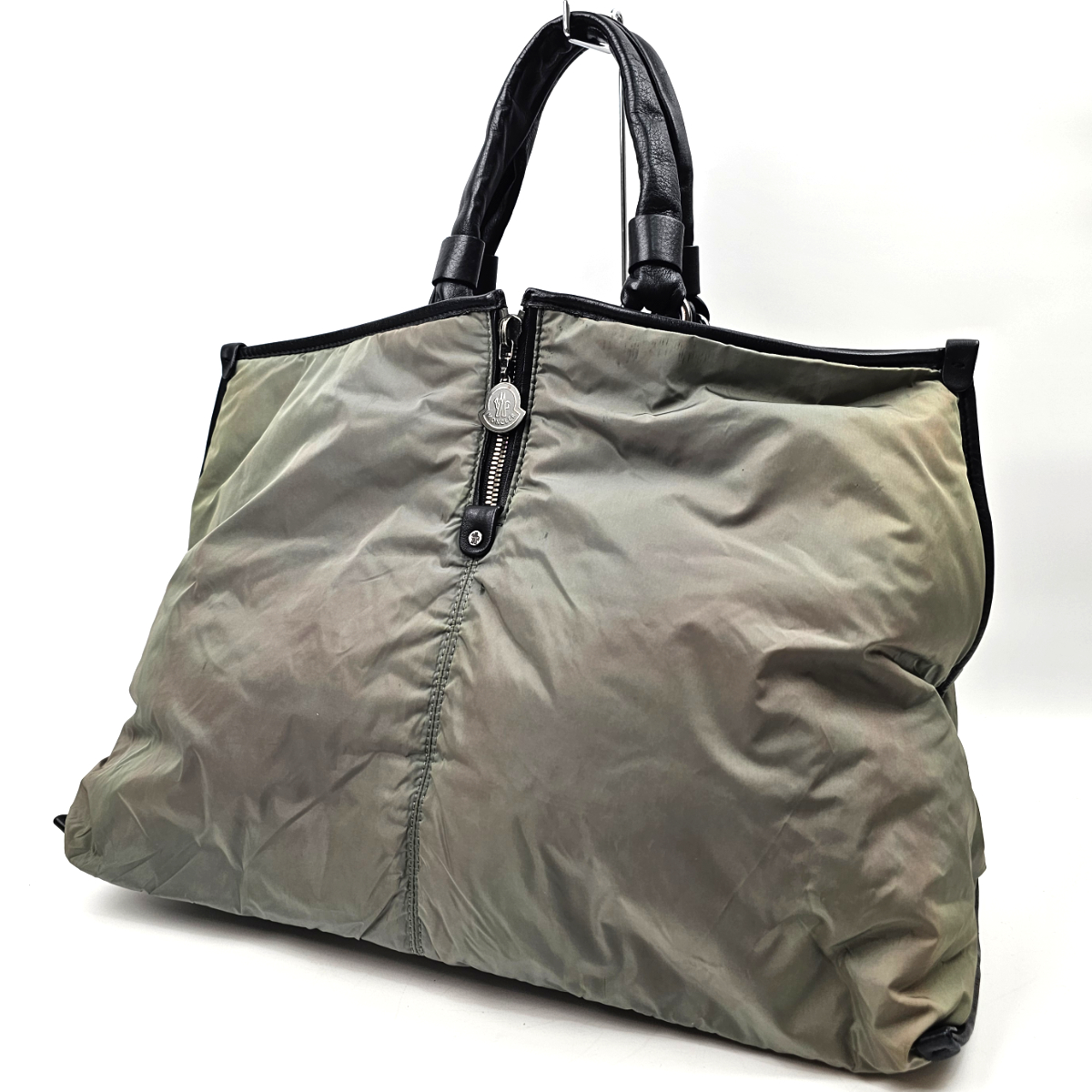 新品　モンクレール トート　AMELIE　BAG アメリ　リアルファーバッグ モンクレール/アメリ/ナイロン トートバッグ/レディース/鞄 かばん
