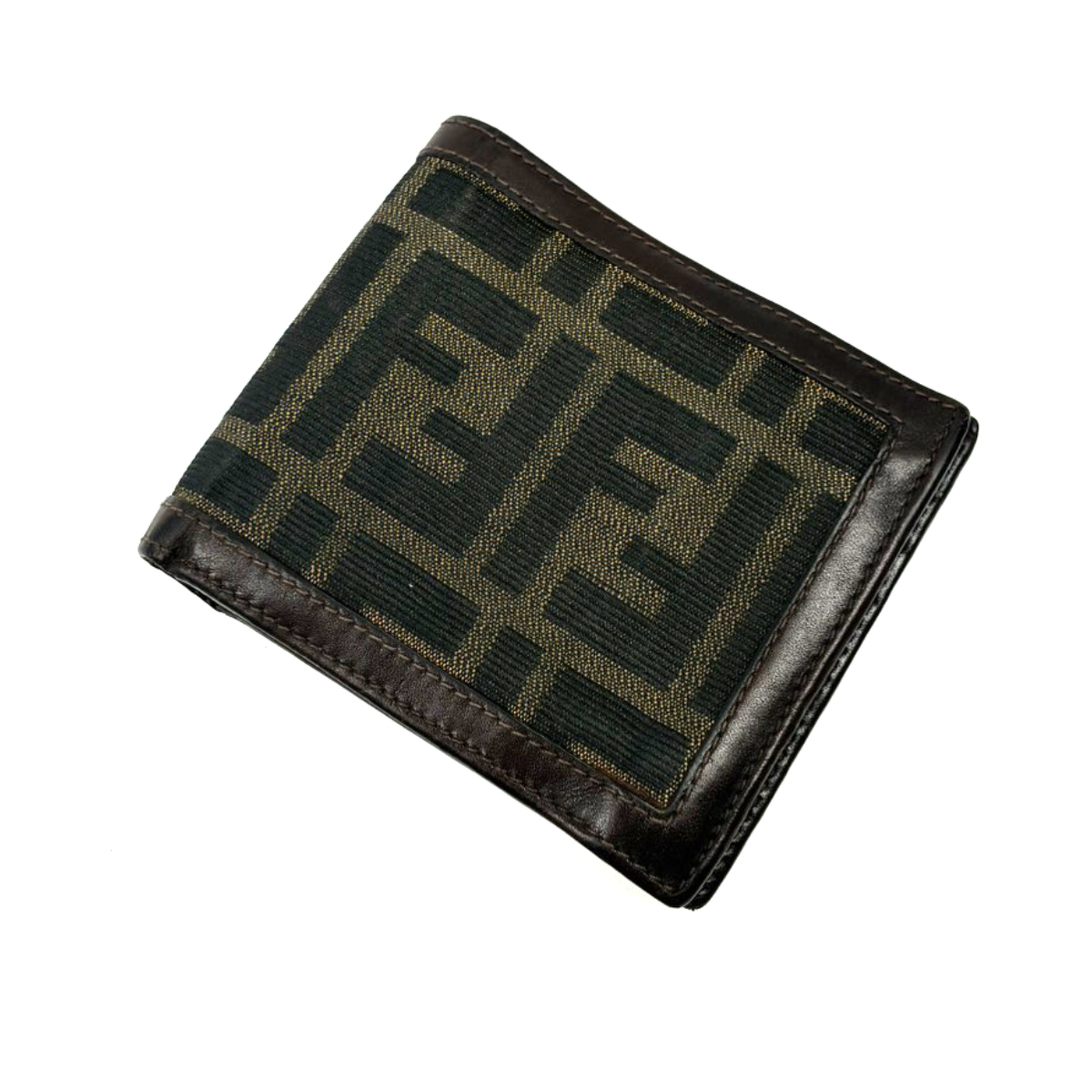 フェンディ/ズッカ柄/二つ折り財布/レディース/コンパクトウォレット