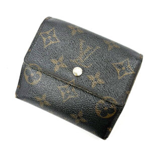 LV ルイヴィトン モノグラム ポルトモネビエカルトクレディ M61652 SP4017 折りたたみ財布 レディース LOUIS VUITTON 買2000