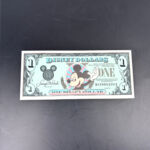 ディズニーダラー ミッキーマウス 1ドル札 紙幣 袋付き Disney ミッキー 貨幣 コレクション ONE DOLLARS 買500